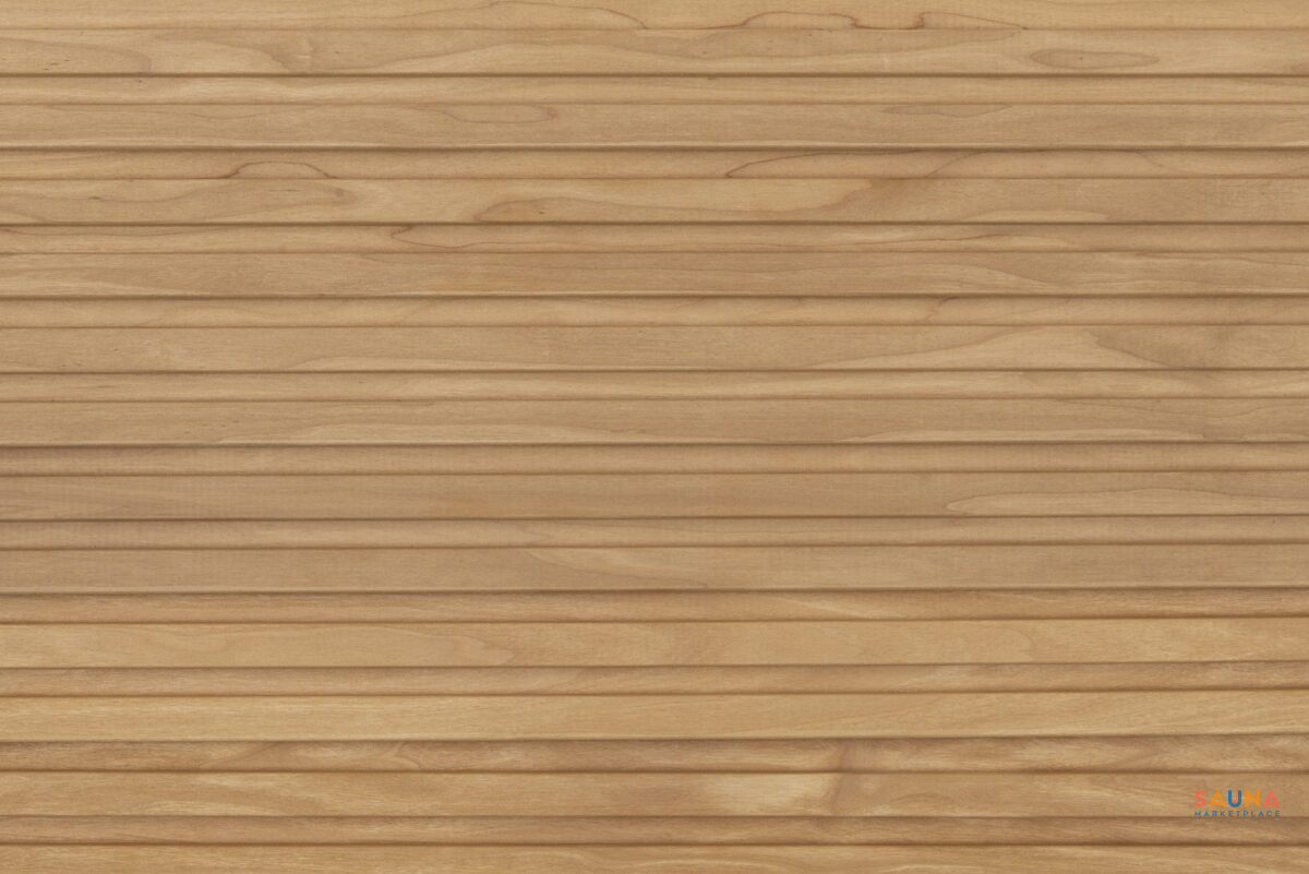 Thermory Sauna Wall Kyte 15X87 Thermo Aspen 3