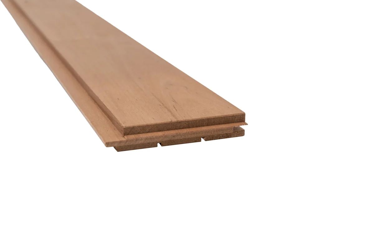 Thermo-Alder Sauna Wood 1X4 Jem By Thermory Tongue And Groove With End Joints On Sauna Marketplace Wall And Ceiling