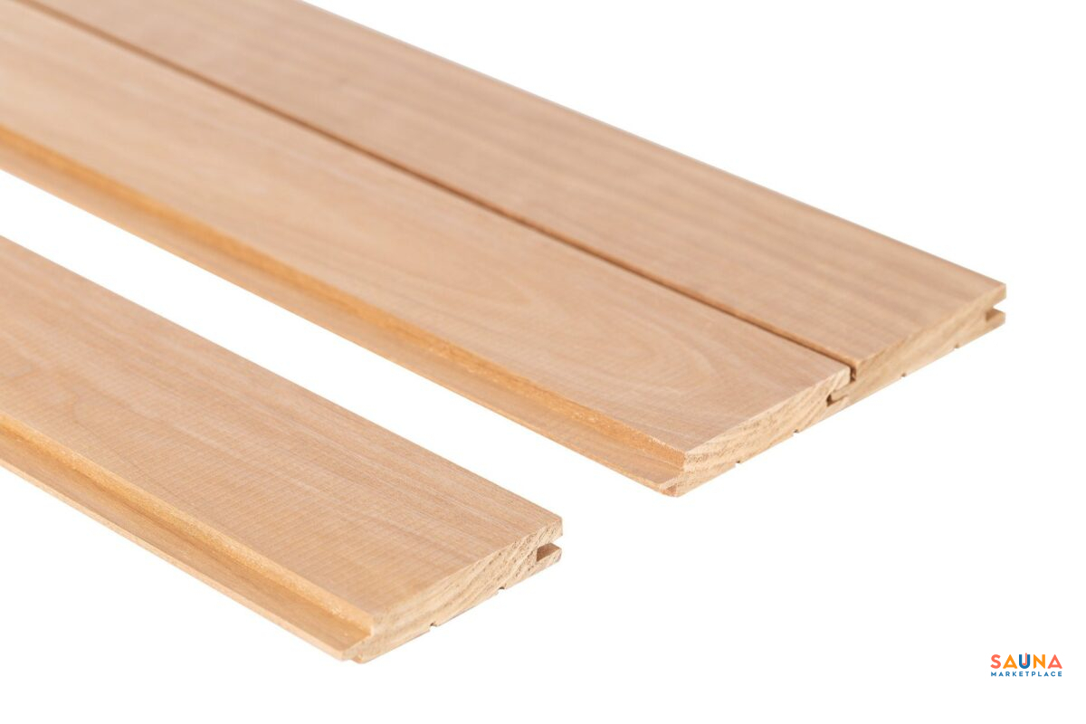 Thermory Sauna Wall Sts4 15X90 Thermo Aspen 1