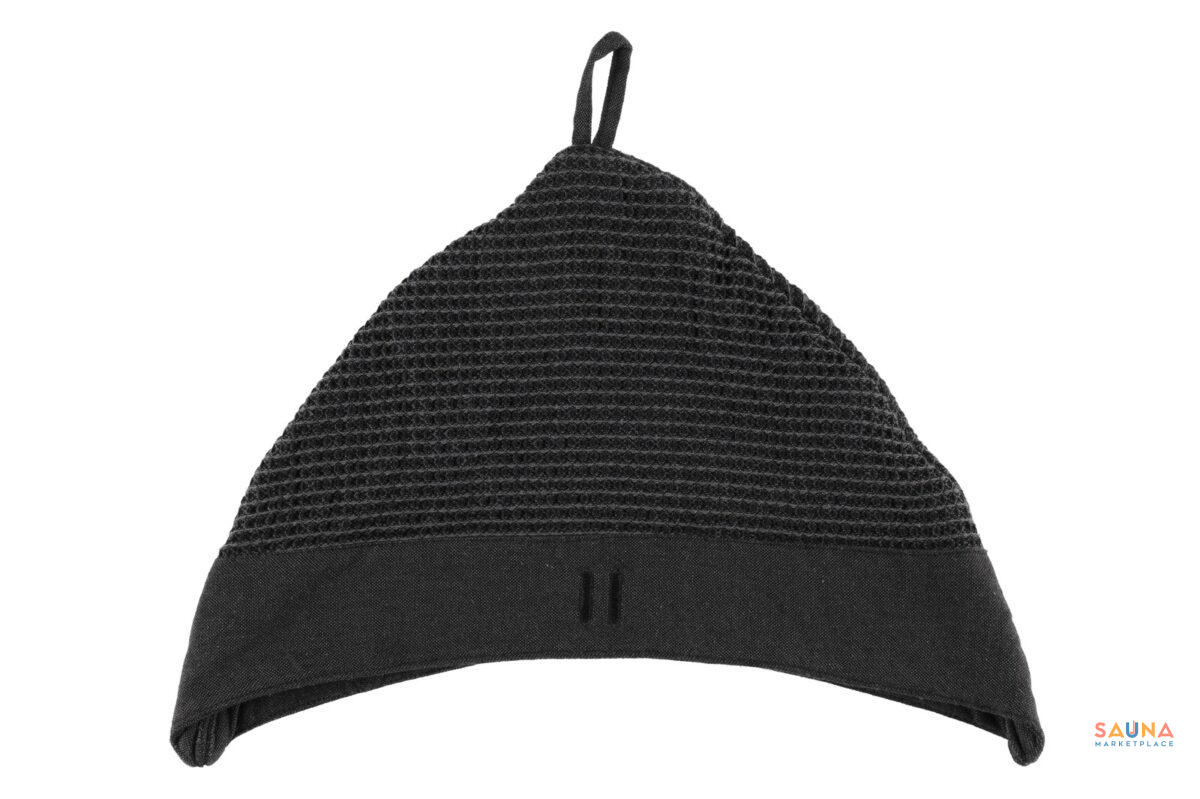 Black Gray Black Rento Kenno Sauna Hat From Finland
