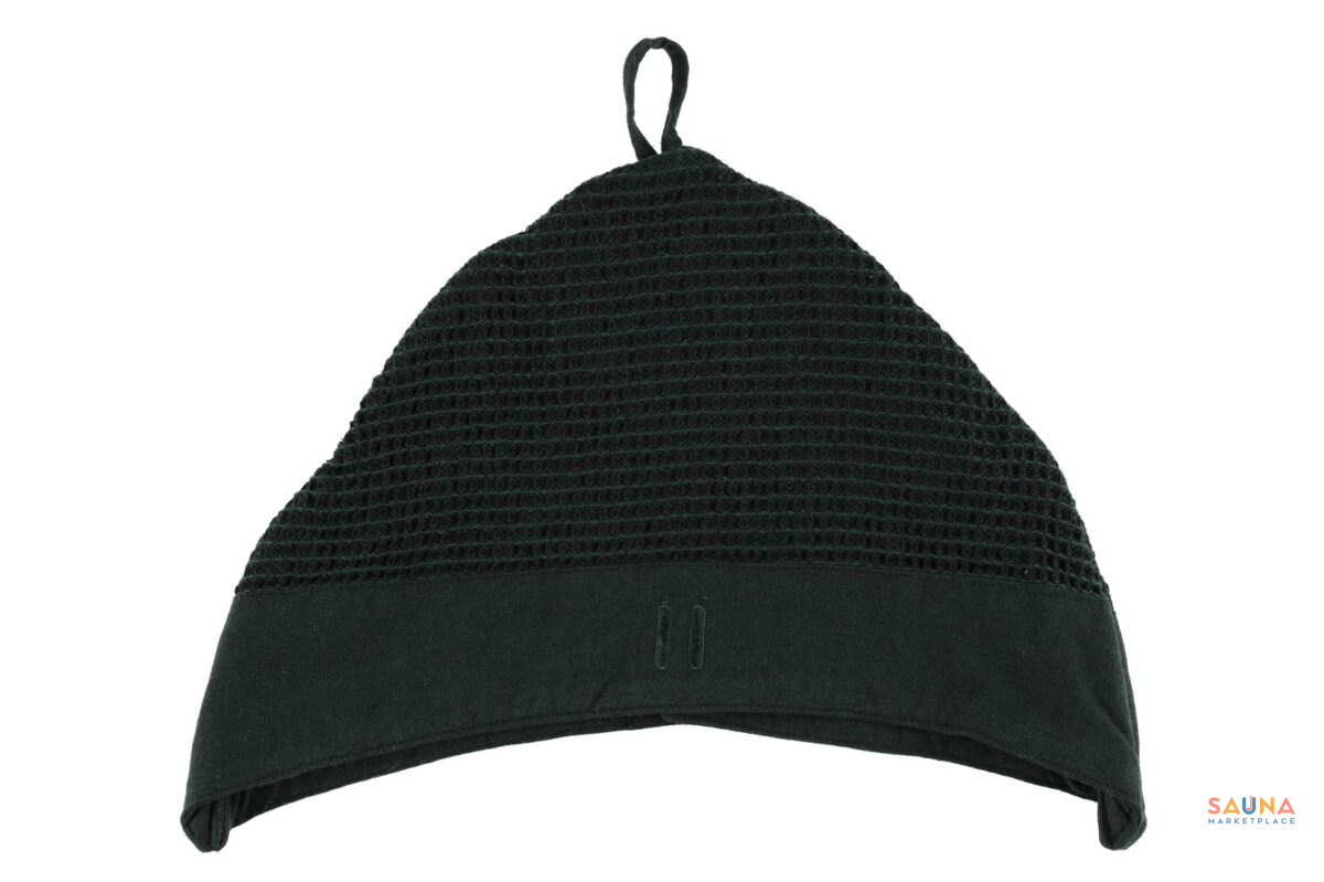 Dark Green Rento Kenno Sauna Hat From Finland