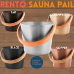 Add Matching Rento Sauna Pail with Curved Handle +$98.90