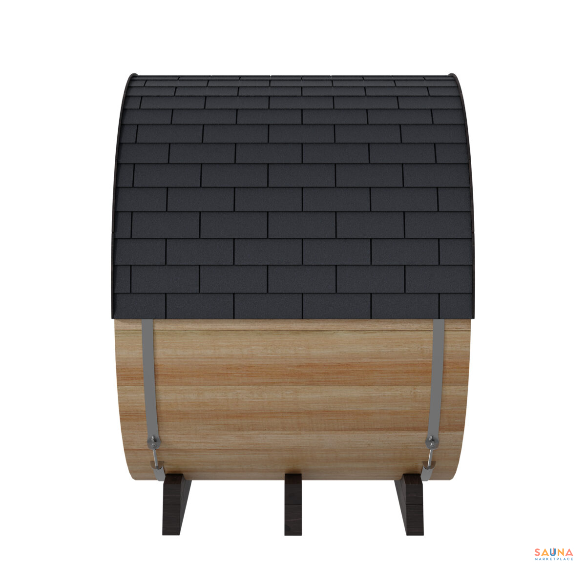 Finnmark Thermo-Aspen Combination Barrel Sauna Fd-7 | Infrared And Traditional 6X6 Outdoor Barrel Sauna, Thermo-Aspen - Image 13