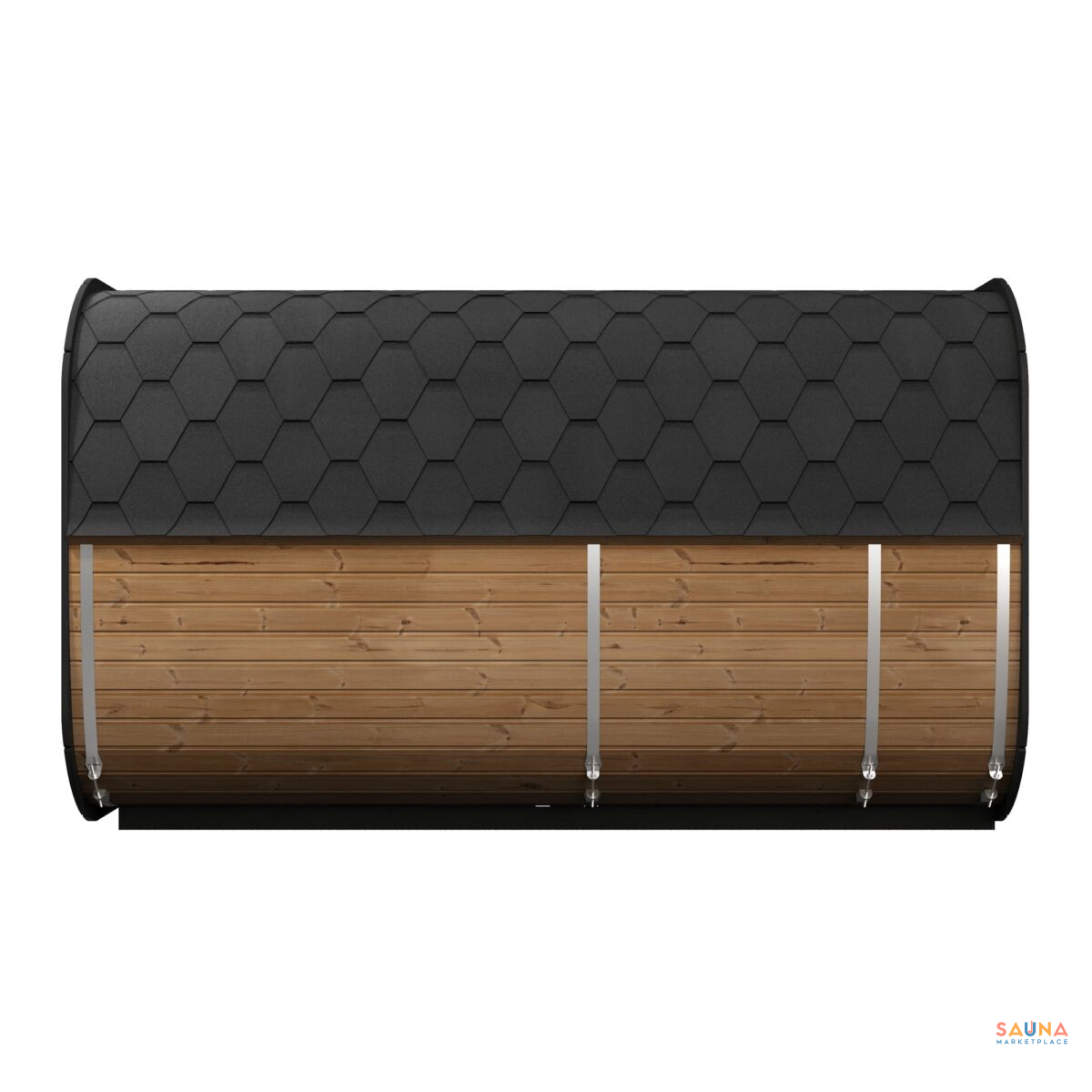 Saunalife Cl12G | 8-Persons Outdoor Sauna With Changing Room And Porch - Image 8