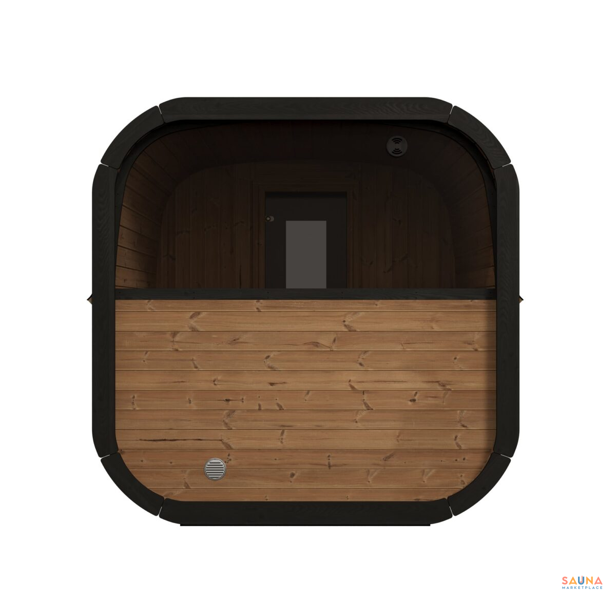 Saunalife Cl12G | 8-Persons Outdoor Sauna With Changing Room And Porch - Image 7
