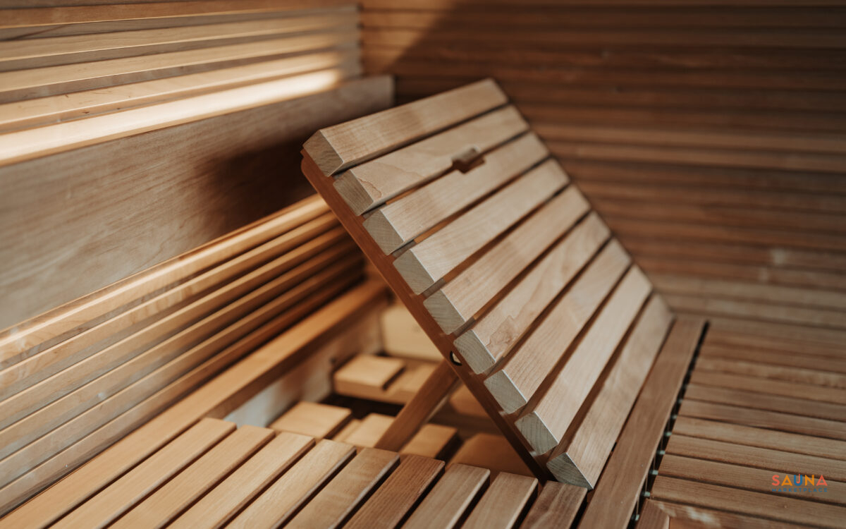 Auroom Aera Outdoor Sauna Kit With 3 Bench Levels And Overhang Adjustable Bench