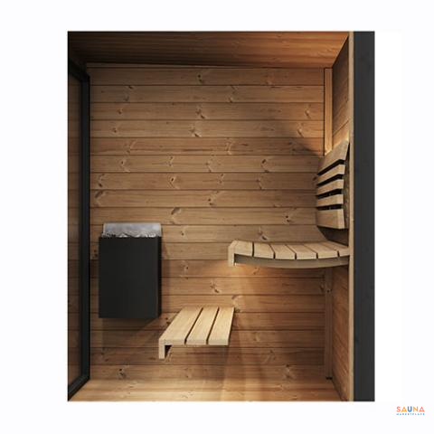 SaunaLife GL4 Outdoor Sauna Kit – Garden Luxury Series