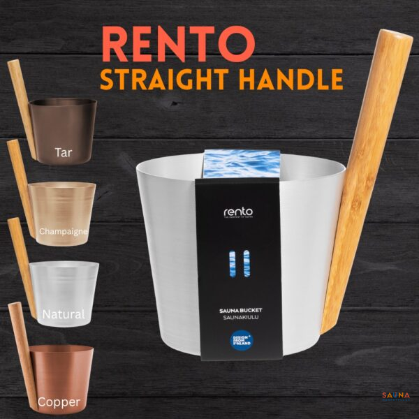 Rento Bucket with Straight Handle
