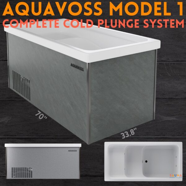 aquavoss model 1 cold plunge system