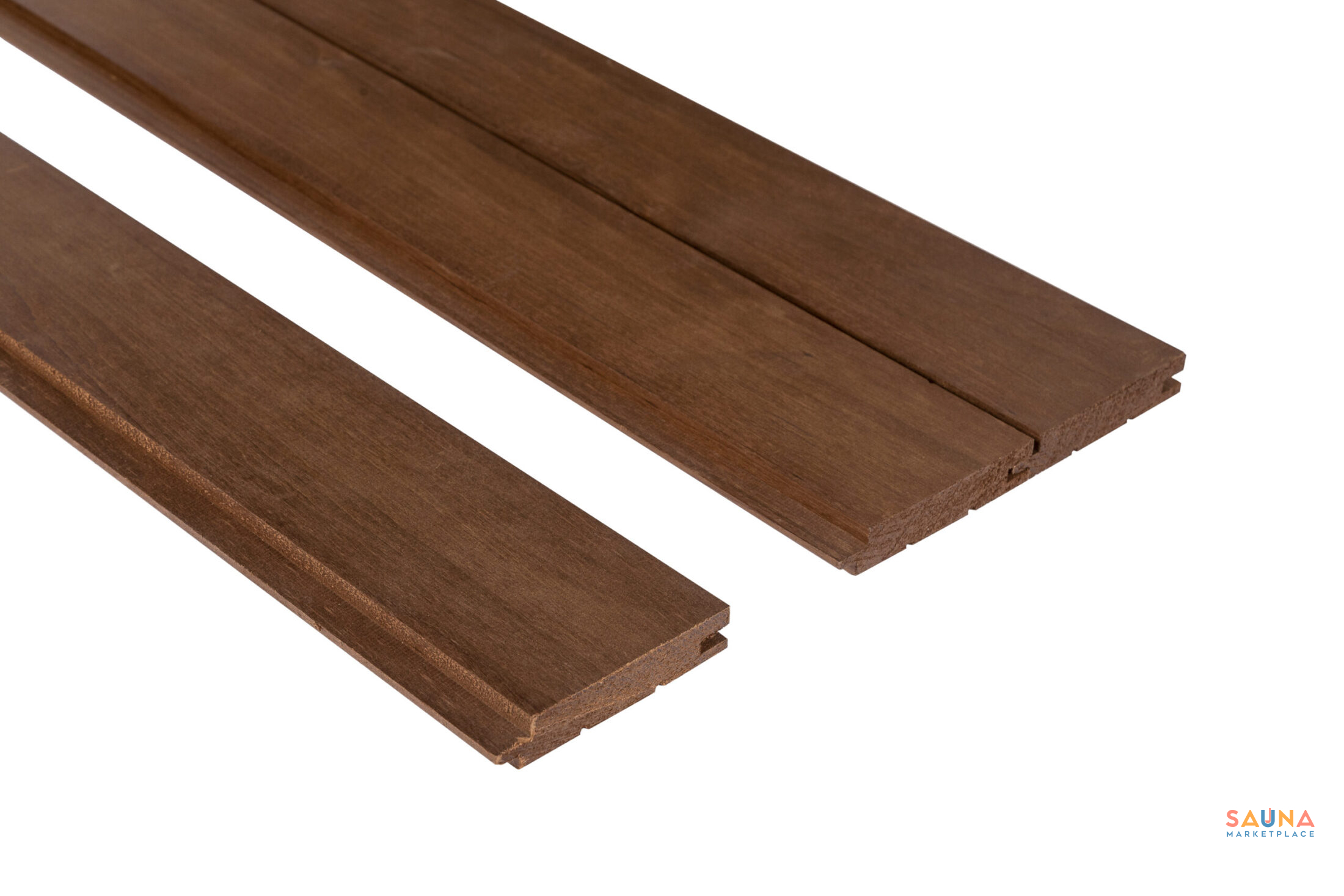 Dark Thermo-Alder Wall Paneling 1×4 STS4 – Intense Thermal