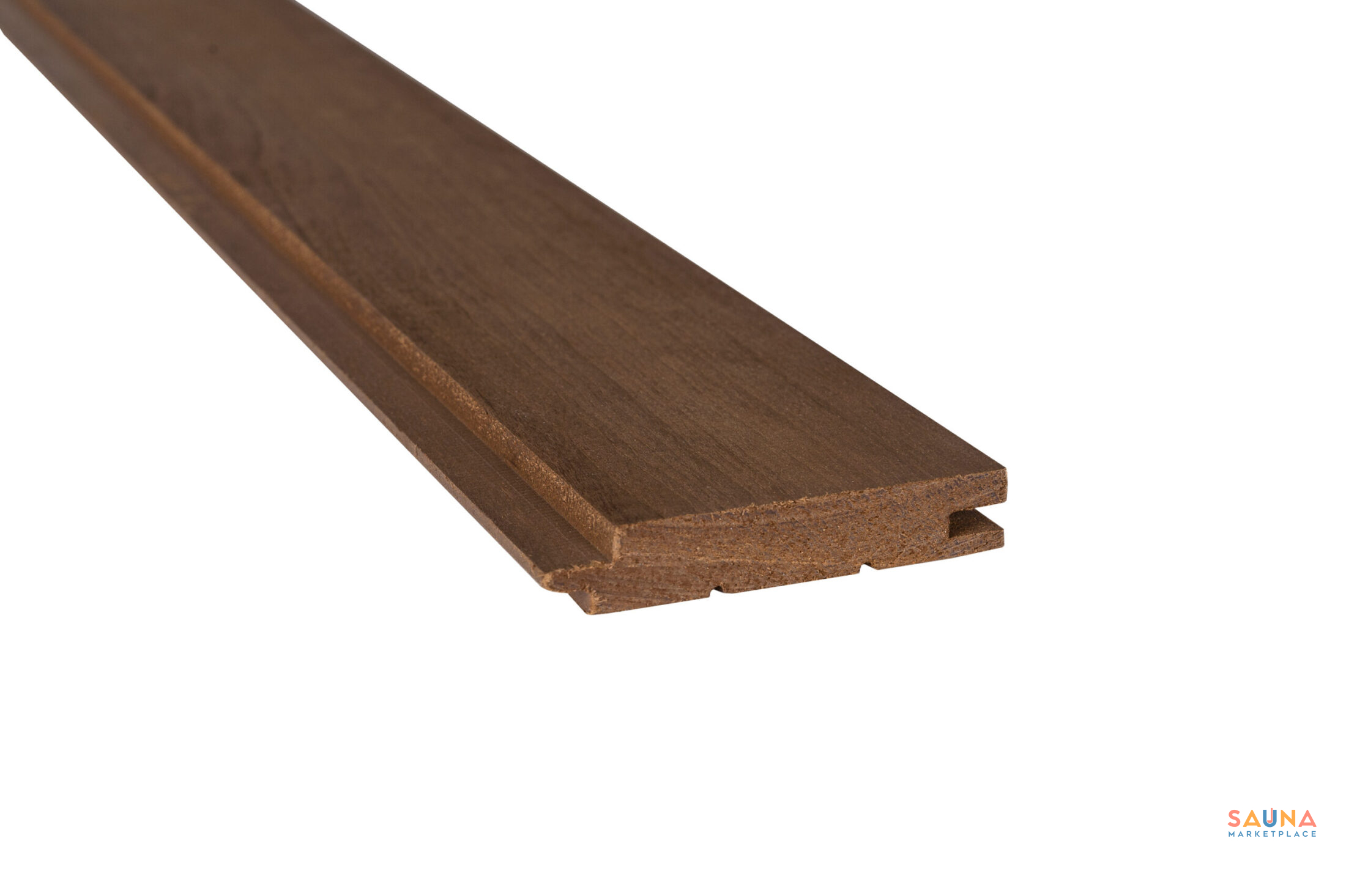 Dark Thermo-Alder Wall Paneling 1×4 STS4 – Intense Thermal
