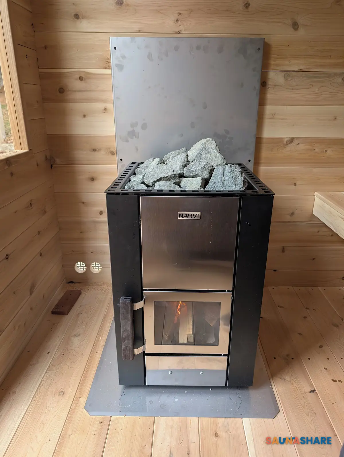 Narvi Kuru Woodburning Sauna Heater