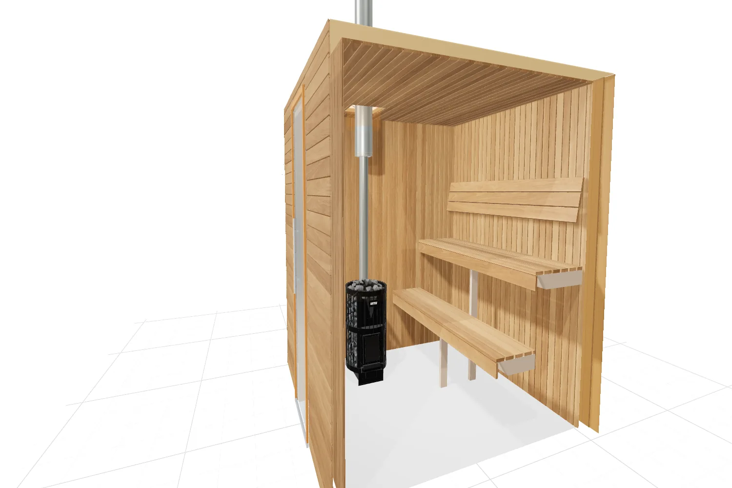 3D view of the Harvia Legend 150
